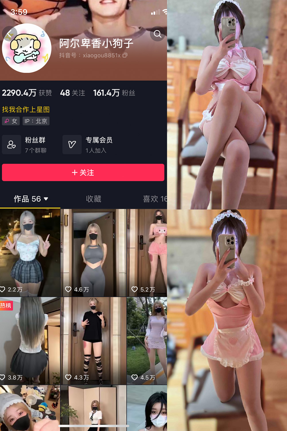 抖音 阿尔卑香小狗子 微密圈 NO.039期 【10P】